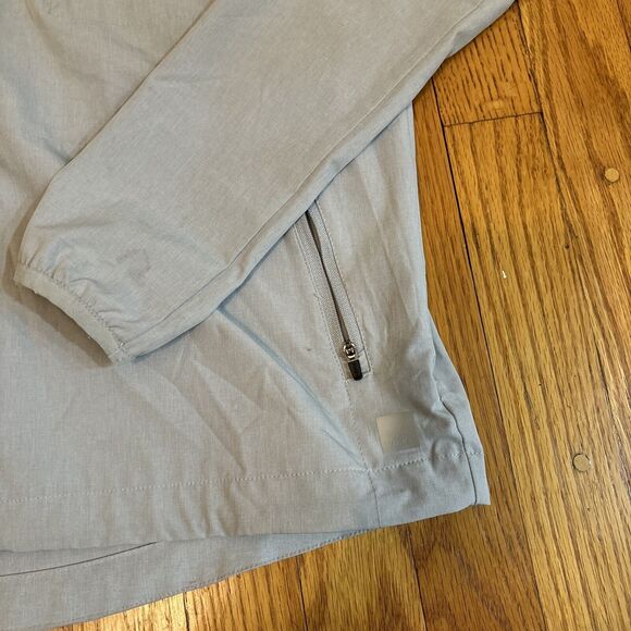 Vuori Outdoor Trainer Shell Athletic Jacket Women’s S Gray Windbreaker Zip - Picture 2 of 10